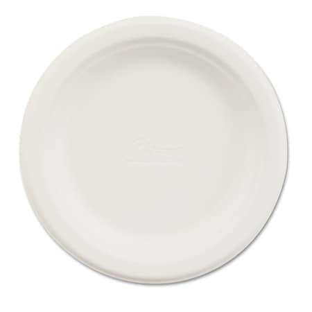 Chinet Paper Dinnerware, Plate, 6 dia, White, PK125 21225